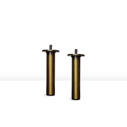 13CM TYNDE MESSING SENGEBEN/SOFABEN ks.  4. stk.