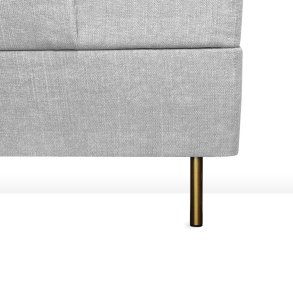 13CM TYNDE MESSING SENGEBEN/SOFABEN ks.  4. stk.