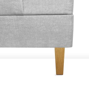 19CM SQUARE OAK SENGEBEN/SOFABEN ks.  4 stk.