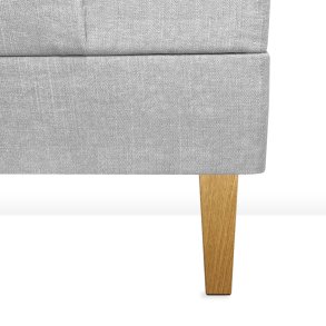 23CM SQUARE OAK SENGEBEN/SOFABEN ks.  4 stk.