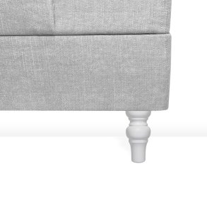 15CM BG DREJET SENGEBEN/SOFABEN KS.  4 STK.